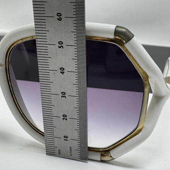 Vintage 1970\'s Ted Lapidus Paris Glasses Sunglasses FRAME Only Scratched Lenses main image 4